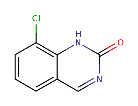 Molecular Structure of 60610-15-3 (2(1H)-Quinazolinone, 8-chloro-)