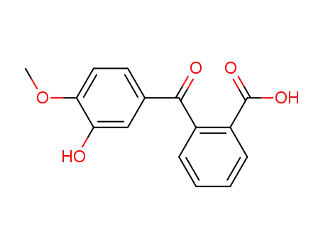 2-(3-hydroxy-4-methoxybenzoyl)benzoic acid