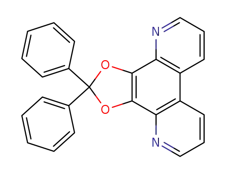 Molecular Structure of 54616-37-4 (2,2-Diphenyl-1,3-dioxolo[4,5-f][4,7]phenanthroline)