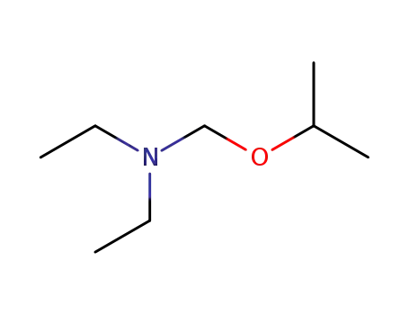 Molecular Structure of 54699-21-7 (N-Ethyl-N-[(1-methylethoxy)methyl]ethanamine)