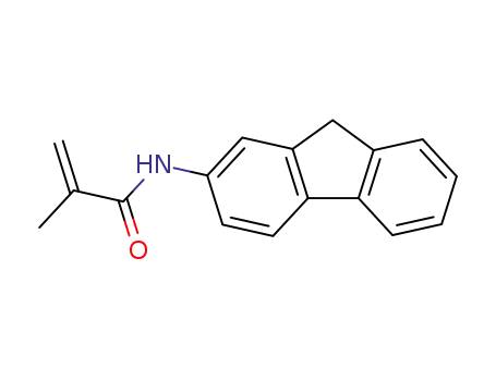 Molecular Structure of 60550-95-0 (N-(9H-Fluoren-2-yl)-2-methylacrylamide)