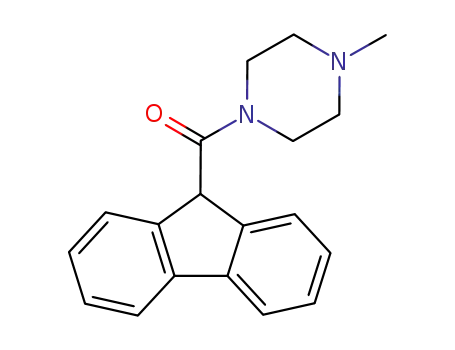 Molecular Structure of 54583-31-2 (9H-fluoren-9-yl-(4-methylpiperazin-1-yl)methanone)