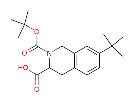 2-BOC-7-(TERT-부틸)-1,2,3,4-테트라히드로이소퀴놀린-3-카르복실산