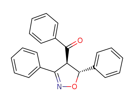 4,5-디히드로-3,5-디페닐이속사졸-4-일(페닐)케톤