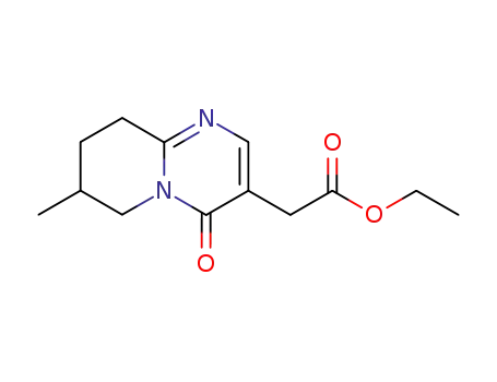 7-메틸-4-옥소-6,7,8,9-테트라하이드로-4H-피리도[1,2-a]피리미딘-3-아세트산 에틸 에스테르