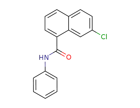 Molecular Structure of 5471-11-4 (7-chloro-N-phenyl-naphthalene-1-carboxamide)