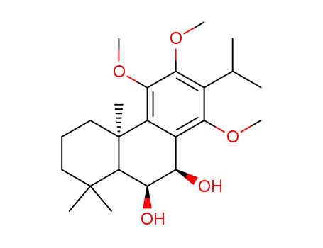 6α,7α-dihydroxy-11,12,14-trimethoxy-abieta-8,11,13-triene
