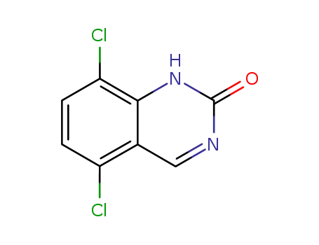 Molecular Structure of 60610-17-5 (2(1H)-Quinazolinone, 5,8-dichloro-)