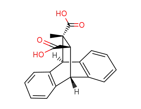 (+/-)-11-methyl-9,10-dihydro-9,10-ethano-anthracene-11<i>r</i>,12<i>t</i>-dicarboxylic acid