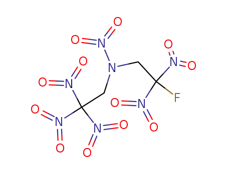 Molecular Structure of 60569-13-3 (2-fluoro-N,2,2-trinitro-N-(2,2,2-trinitroethyl)ethanamine)