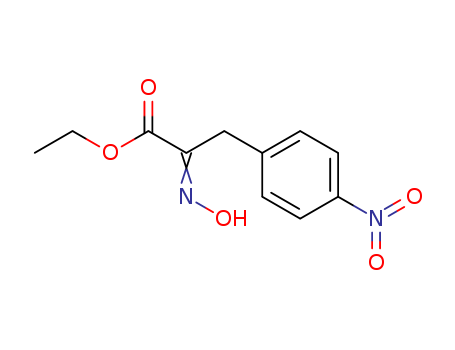 Benzenepropanoic acid, a-(hydroxyimino)-4-nitro-, ethylester cas  5463-72-9