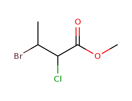 erythro 3-bromo-2-chloro-butenoate