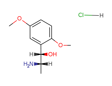 Benzenemethanol,a-(1-aminoethyl)-2,5-dimethoxy-,hydrochloride (1:1)
