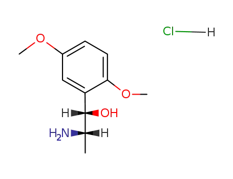 Molecular Structure of 61-16-5 (METHOXAMINE HYDROCHLORIDE)