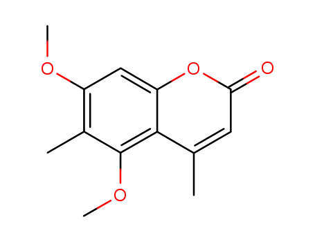 5,7-dimethoxy-4,6-dimethyl-coumarin