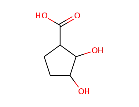 Cyclopentanecarboxylic acid, 2,3-dihydroxy-, (1alpha,2beta,3alpha)- (9CI)