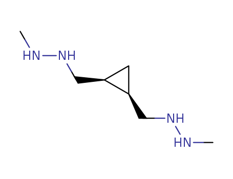 Hydrazine,1,1'-(cyclopropylenedimethylene)bis[2-methyl-, cis- (8CI)