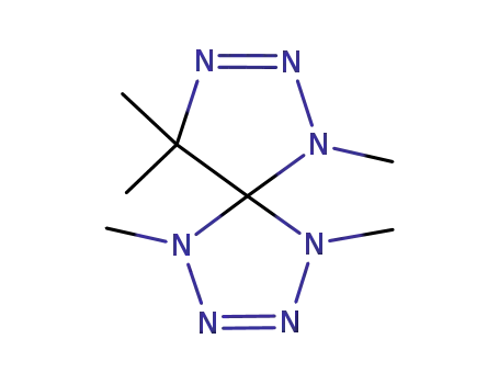 1,4,3',5'-Tetrahydro-1,4,3',5',5'-pentamethylspiro<5H-tetrazol-5,4'-<4H><1,2,3>triazol>