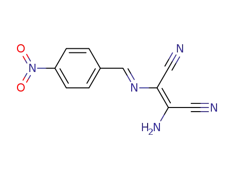 2-아미노-3-[[(4-니트로페닐)메틸렌]아미노]-2-부텐디니트릴