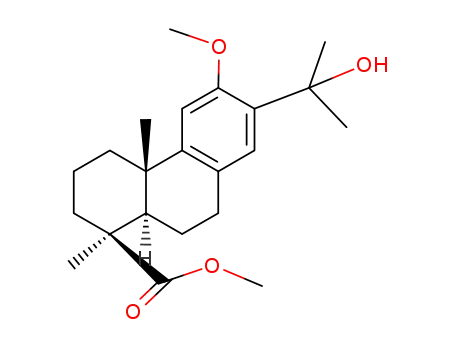 methyl 13-α-hydroxyisopropyl-12-methoxypodocarpa-8,11,13-trien-19-oate