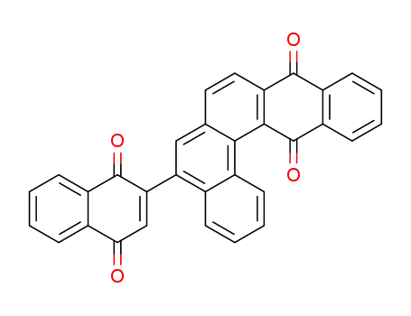 5-(1,4-Dihydro-1,4-dioxonaphthalen-2-yl)dibenzo[b,g]phenanthrene-9,14-dione