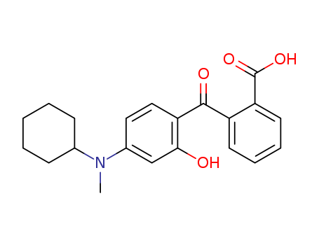 2-[4-(Cyclohexylmethylamino)-2-hydroxybenzoyl]benzoic acid