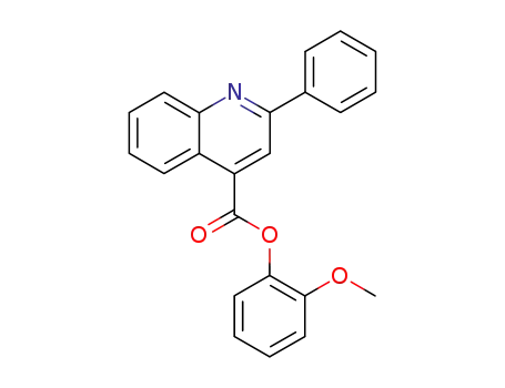 2-PHENYL-QUINOLINE-4-CARBOXYLIC ACID 2-METHOXY-PHENYL 에스테르