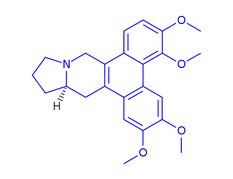 Dibenzo[f,h]pyrrolo[1,2-b]isoquinoline,9,11,12,13,13a,14-hexahydro-2,3,5,6-tetramethoxy-, (13aR)- cas  6879-02-3