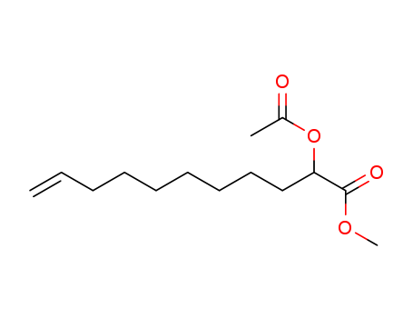 2-(Acetyloxy)-10-undecenoic acid methyl ester