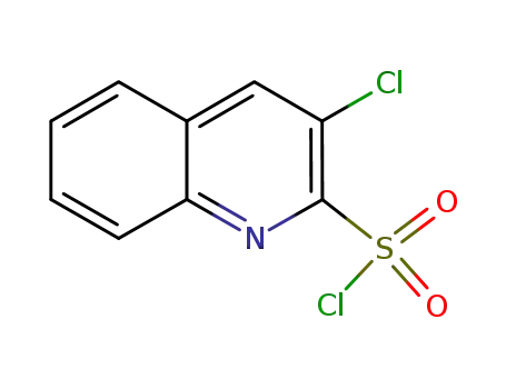 3-chloro-2-chlorosulfonylquinoline