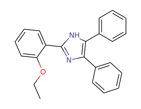 Molecular Structure of 5496-42-4 (2-(2-Ethoxyphenyl)-4,5-diphenyl-1H-imidazole)