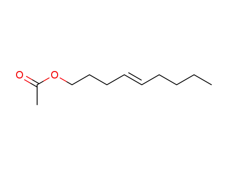 Molecular Structure of 31616-07-6 (4-Nonen-1-ol, acetate, (E)-)