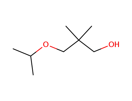 Molecular Structure of 78952-29-1 (3-Isopropoxy-2,2-dimethyl-propan-1-ol)