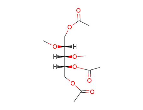 2,3-di-O-methyl-1,4,5-tri-O-acetyl-arabinitol