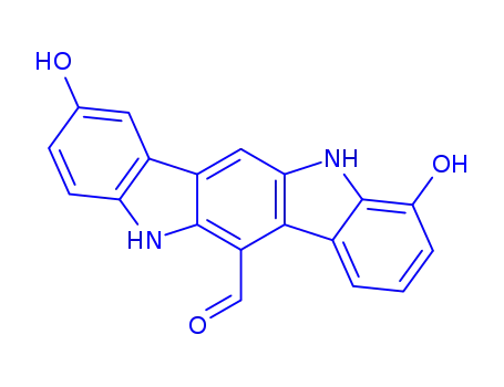 5,11-디히드로-2,10-디히드록시인돌로[3,2-b]카르바졸-6-카르복스알데히드