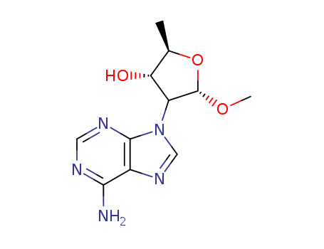 a-D-Xylofuranoside, methyl3-(6-amino-9H-purin-9-yl)-3,5-dideoxy- (9CI) cas  55073-83-1