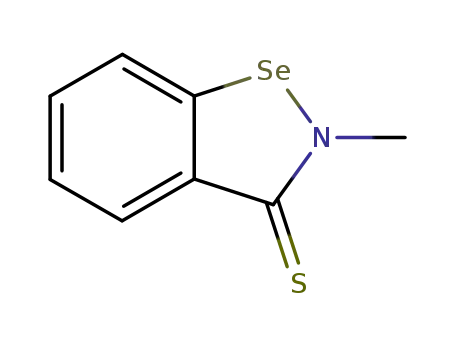 2-methyl-benzo[<i>d</i>]isoselenazole-3-thione