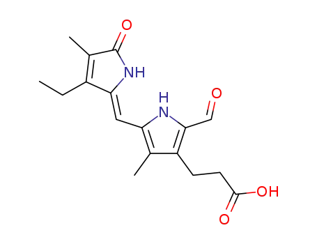 (Z)-3-Ethyl-9-formyl-2,7-dimethyl-dipyrrin-1-one-8-propanoic acid