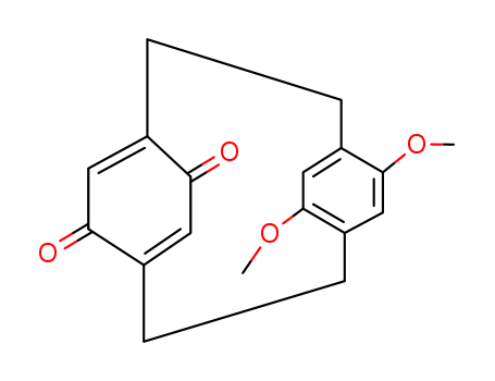 Tricyclo[8.2.2.24,7]hexadeca-4(16),6,10,12,13-pentaene-5,15-dione,11,13-dimethoxy-, stereoisomer