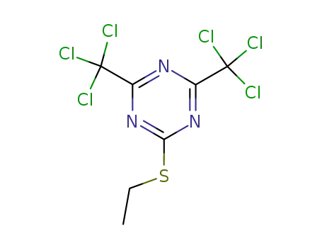 2-(에틸티오)-4,6-비스(트리클로로메틸)-1,3,5-트리아진