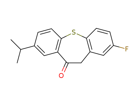 2-fluoro-8-isopropyldibenzo[b,f]thiepin-10(11H)-one
