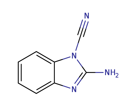 1H-Benzimidazole-1-carbonitrile,2-amino-