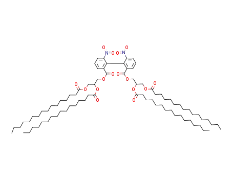 S-(-)-2,2'-dinitrobiphenyl-6,6'-dicarbonsaeure-di-(1,2-dihexadecylcarbonyloxy-propyl)-ester