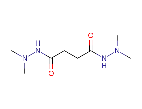 Molecular Structure of 6079-88-5 (Succinic acid dimethyl hydrazide)