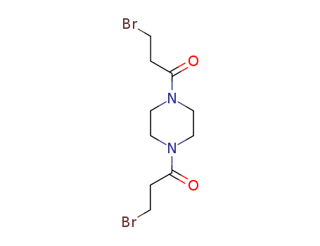 1,4-Bis-(3-bromo-1-oxopropyl)piperazine