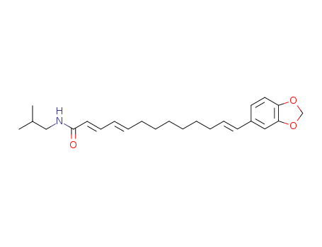 (2E,4E,12E)-13-(1,3-benzodioxol-5-yl)-N-(2-methylpropyl)trideca-2,4,12-trienamide