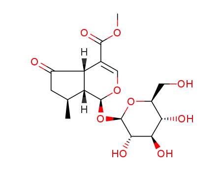 methyl 7-methyl-5-oxo-1-[3,4,5-trihydroxy-6-(hydroxymethyl)oxan-2-yl]oxy-4a,6,7,7a-tetrahydro-1H-cyclopenta[c]pyran-4-carboxylate