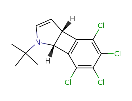 4,5,6,7-テトラクロロ-1-(1,1-ジメチルエチル)-3a,7b-ジヒドロ-1H-ベンゾ[3,4]シクロブタ[1,2-b]ピロール