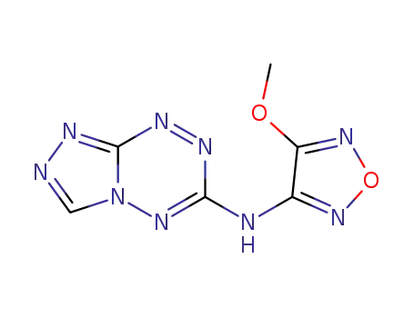 N-([1,2,4]triazolo[4,3-b][1,2,4,5]tetrazin-6-yl)-4-methoxy-furazan-3-amine