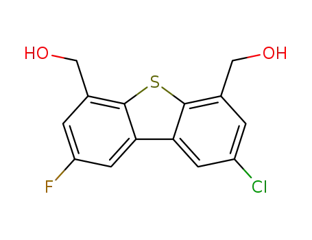 (2-chloro-8-fluorodibenzo[b,d]thiophene-4,6-diyl)dimethanol